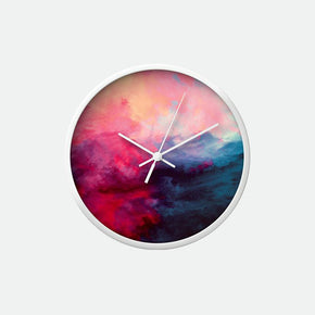 Watercolor Clock